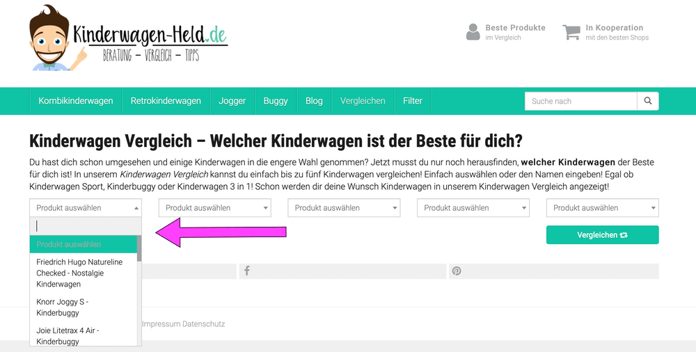 Kinderwagen Vergleich