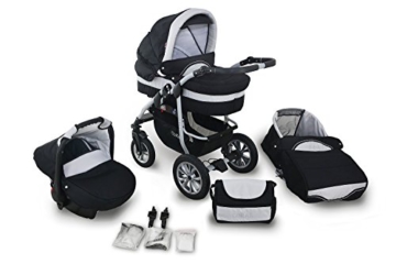 coral kinderwagen 3 in 1