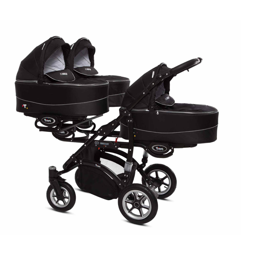 Der perfekte Kinderwagen für Drillinge